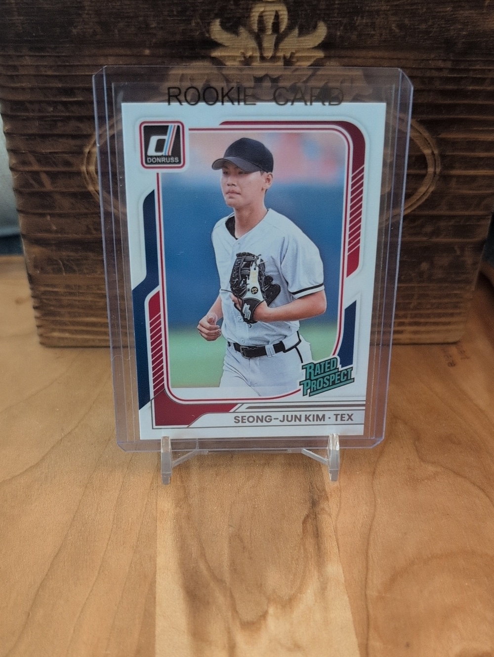 2026 Donruss Seong-Jun Kim Rated Prospect Rookie Card Rangers